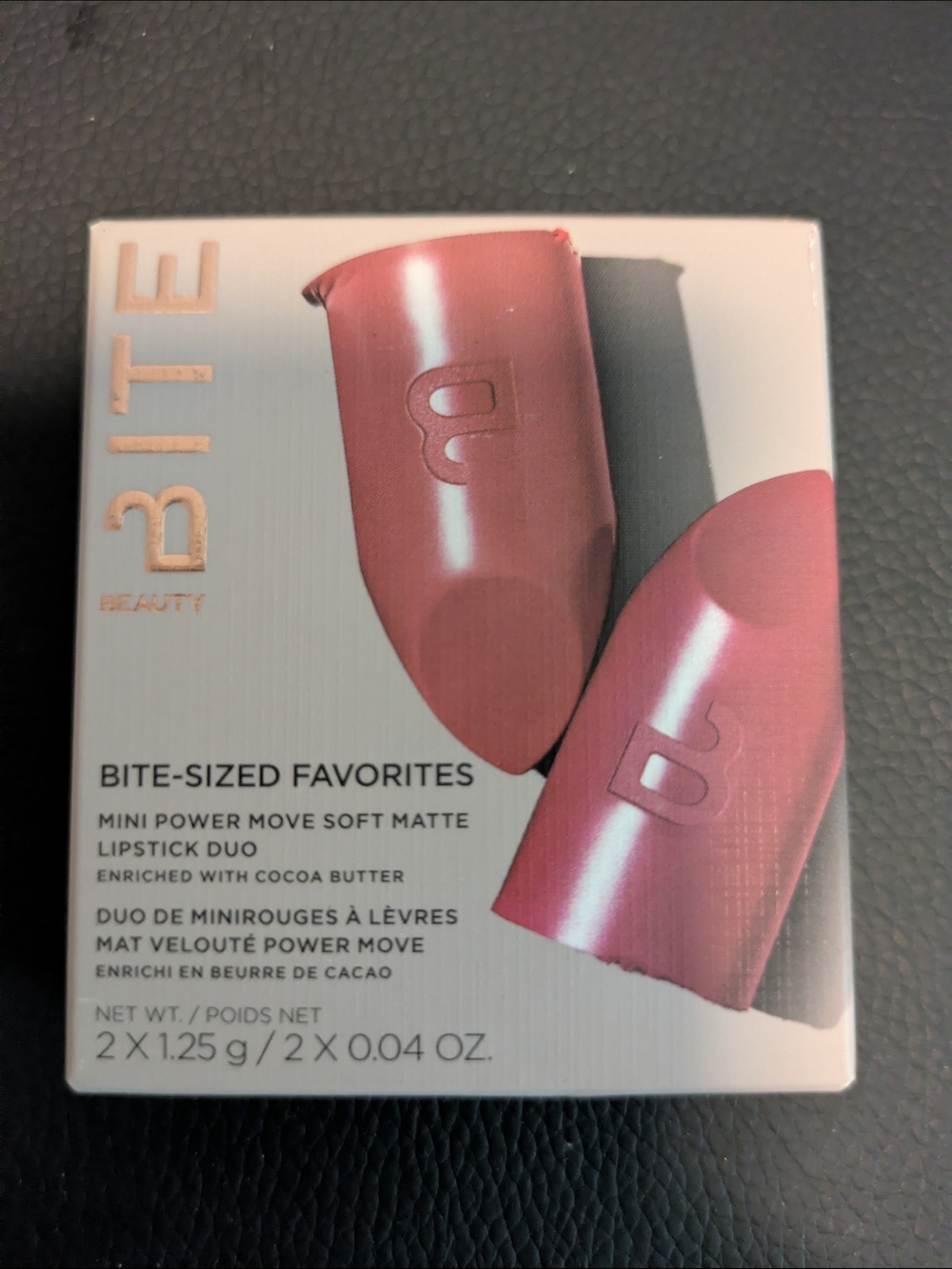 Bite Beauty Mini Soft Matte Lipstick Duo - Sugar Buns & Juniper
